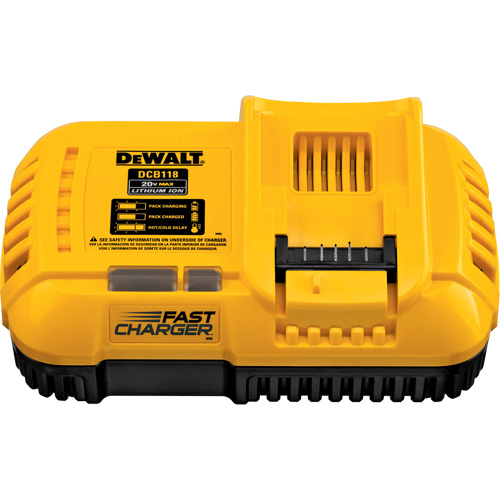 Chargeur rapide refroidi par ventilateur, 20 V, Lithium-ion Quali-T-Solutions