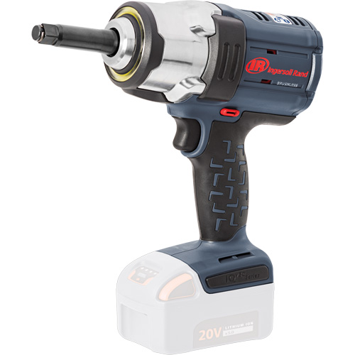 IQv20 Cordless Impact Wrench Kit with 2" Anvil Extension, 20 V, 1/2" Socket Quali-T-Solutions