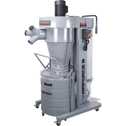 Cyclone Dust Collector, 32" x 40" x 82" Quali-T-Solutions