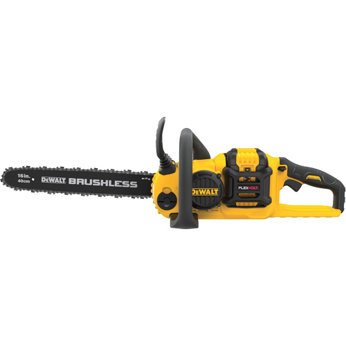 Trousse de tronçonneuse &agrave; moteur sans balai FlexVolt, 16", &agrave; pile, 60 V Quali-T-Solutions