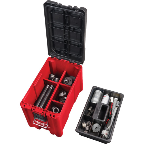 Coffre &agrave; outils compact Packout, 10" x 16-1/5" x 13", Noir/Rouge Quali-T-Solutions