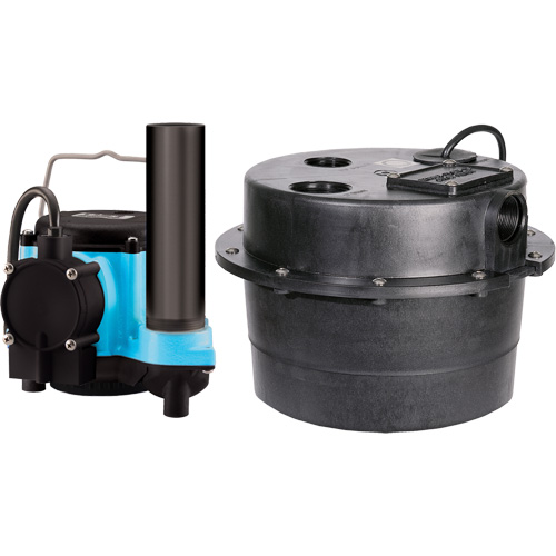 Pompe de puisard Drainosaur, 29 gal./min, 115 V, 9 A, 1/3 CV Quali-T-Solutions