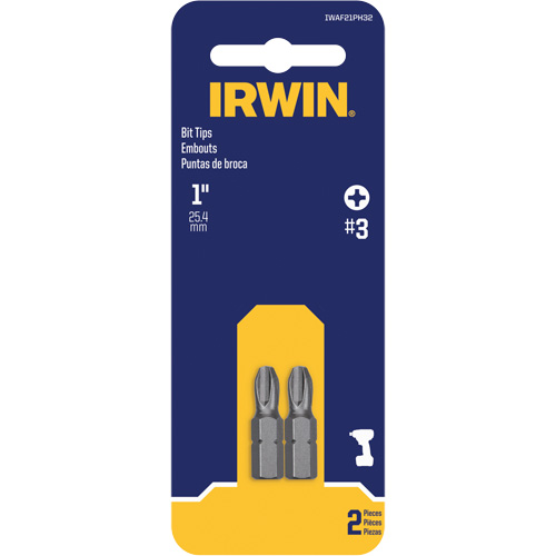 Insert Bits, Phillips, #3, 1/4" Drive Quali-T-Solutions