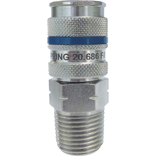 Quicksilver Coupler, 1/2" Quali-T-Solutions