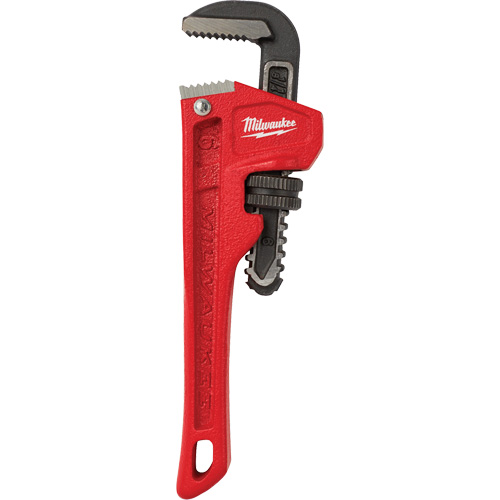 Cl&eacute; &agrave; tuyau, Cap des m&acirc;choires 3/4", Longueur 6", Fini Rev&ecirc;tement en poudre Quali-T-Solutions