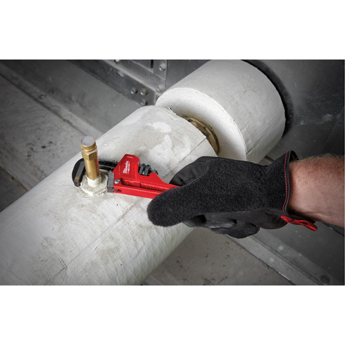 Cl&eacute; &agrave; tuyau, Cap des m&acirc;choires 3/4", Longueur 6", Fini Rev&ecirc;tement en poudre Quali-T-Solutions