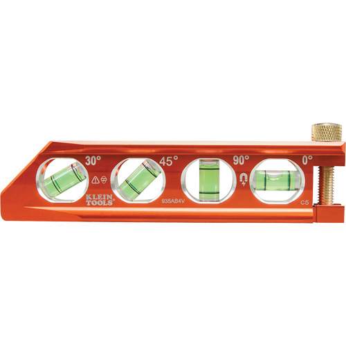 ACCU-BEND Level, 6.25" L, Aluminum, 1, Non-Magnetic Quali-T-Solutions