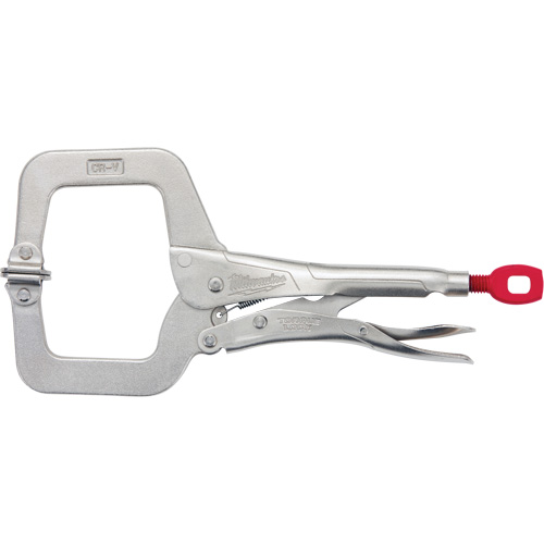 Pince en C pivotante et verrouillable, Capacit&eacute; de 11" (279 mm) Quali-T-Solutions