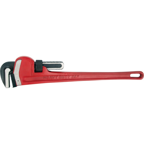 Pipe Wrench, 3" Jaw Capacity, 24" Long, Powder Coated Finish, Ergonomic Handle Quali-T-Solutions