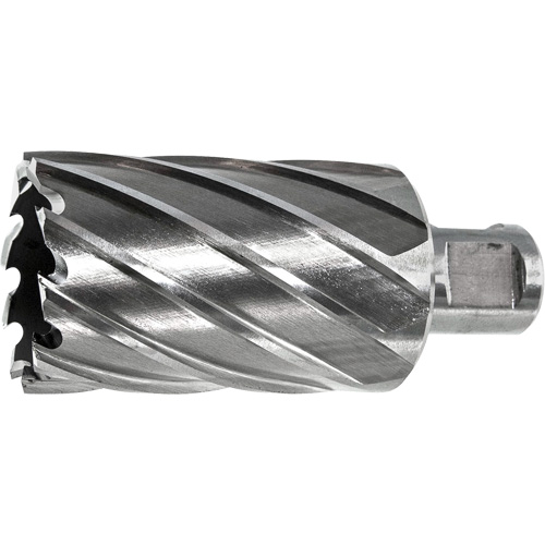 DRILLCO Annular Cutter, 7/16" Diameter, High Speed Steel, 1" Depth of Cut, 3/4" Shank Quali-T-Solutions