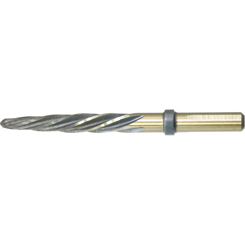 Drillco&reg; Nitro Construction Reamer, 9/16", Spiral Flute, High Speed Steel, Straight Shank Quali-T-Solutions