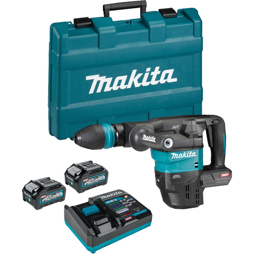 Trousse de marteau de d&eacute;molition 40 V XGT SDS-MAX avec moteur sans balai et AWS Quali-T-Solutions
