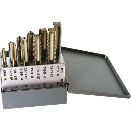 DRILLCO Tap Set, 10 Pieces Quali-T-Solutions