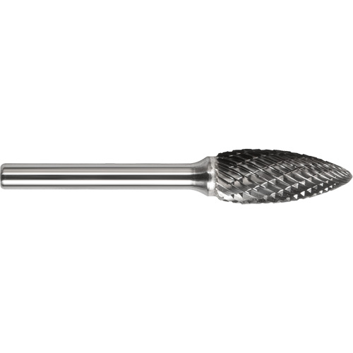 Fraise en forme de flamme &agrave; double coupe DRILLCO, SH-41L2 Quali-T-Solutions