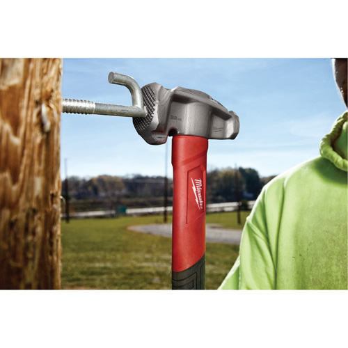 Marteau de monteur de lignes 4-en-1, 32 oz, Prise en Fibre de verre, 15" lo Quali-T-Solutions