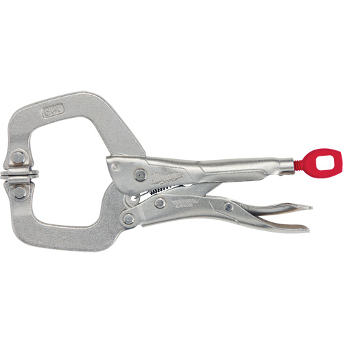Torque Lock Locking Pliers with Swivel Jaws, 6" Length, C-Clamp Quali-T-Solutions