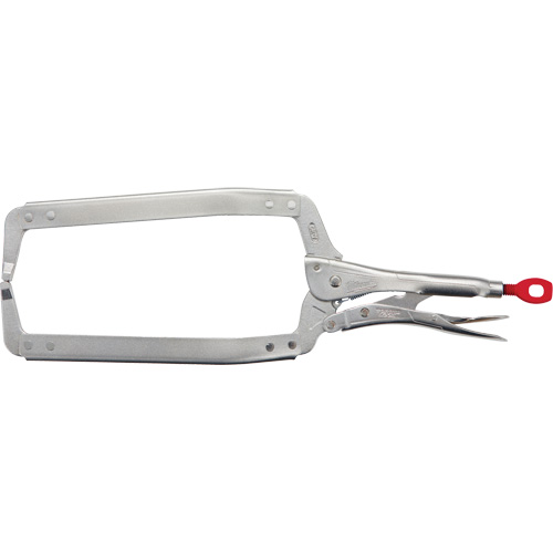 Torque Lock Locking Pliers with Regular Jaws, 18" Length, C-Clamp Quali-T-Solutions