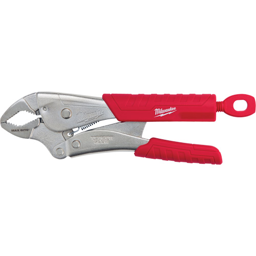 Pince-&eacute;tau Torque Lock MaxBite, Longueur 10", M&acirc;choire courb&eacute;e Quali-T-Solutions
