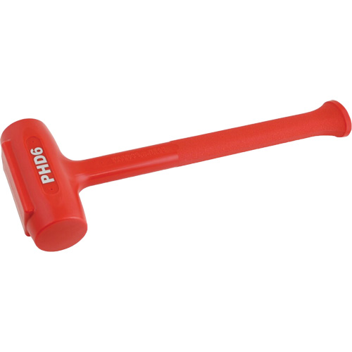 One-Piece Dead Blow Hammer, 5.5 lbs., Smooth Grip, 20" L Quali-T-Solutions