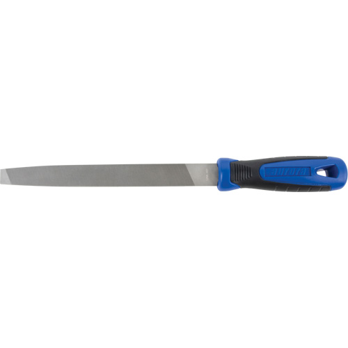 Mill File With Handle, Flat, 8", Smooth Quali-T-Solutions
