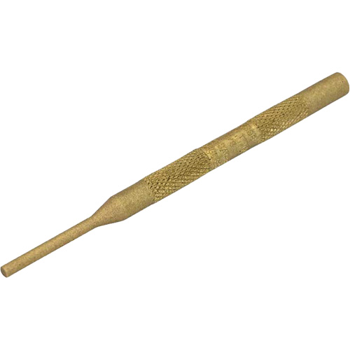 Brass Pin Punch, 1/8" Dia. x 4" L Quali-T-Solutions