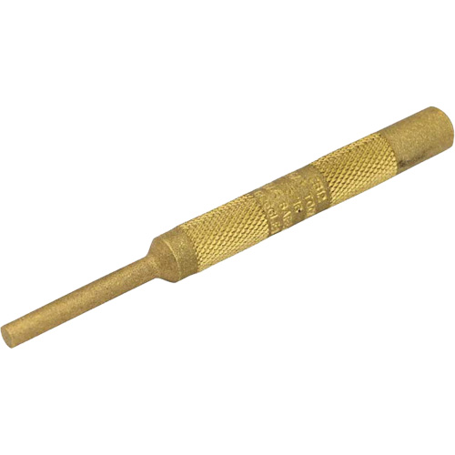 Brass Pin Punch, 3/16" Dia. x 4" L Quali-T-Solutions
