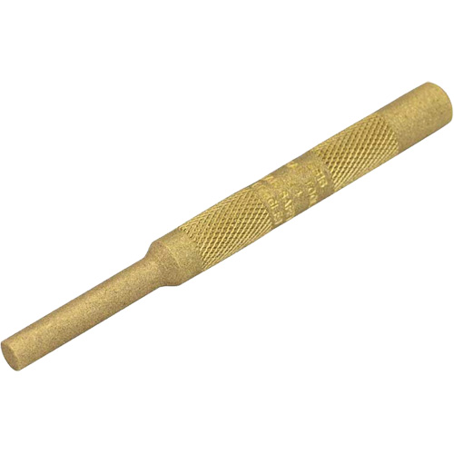 Brass Pin Punch, 1/4" Dia. x 4" L Quali-T-Solutions