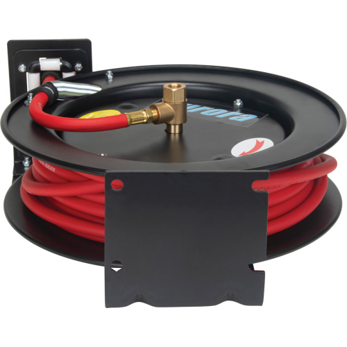 Hose Reel, Air/Water, 1/4" x 35', Single Hose, 300 psi Quali-T-Solutions