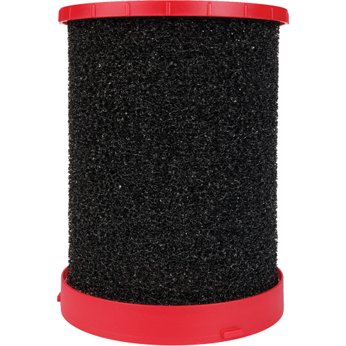 Filtre grand format pour aspirateur sec/humide, Mousse, Pour 12 gal. US/9 gal. US/6 gal. US Quali-T-Solutions