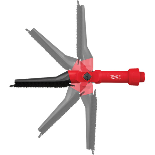Brosse pivotante &agrave; profil bas Air-Tip Quali-T-Solutions