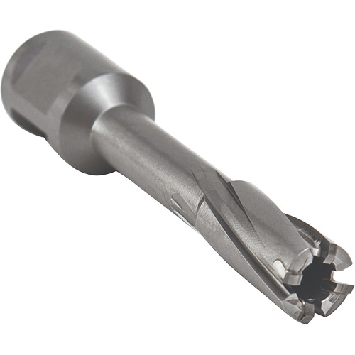 Outil de coupe annulaire avec mandrin soud&eacute;, Diam&egrave;tre de 12 mm, Carbure, Profondeur de la coupe de 55 mm, Tige 3/4" Quali-T-Solutions