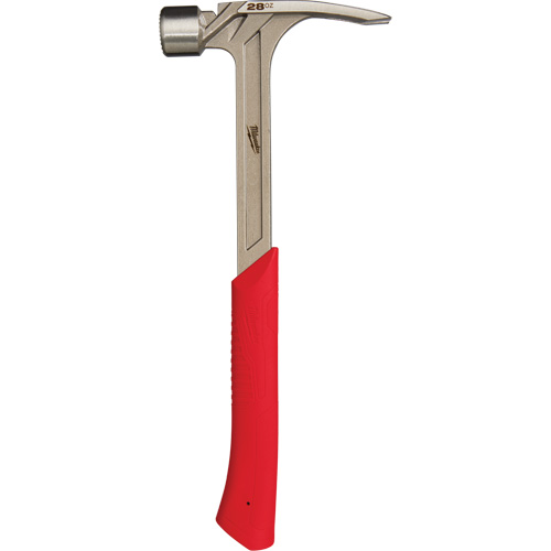 Framing Hammer, 28 oz., Cushion Handle, 16" L Quali-T-Solutions