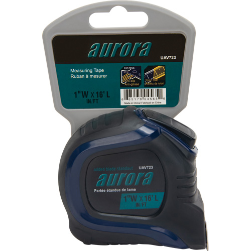 Tape Measure, 1" x 16', Imperial Graduations Quali-T-Solutions