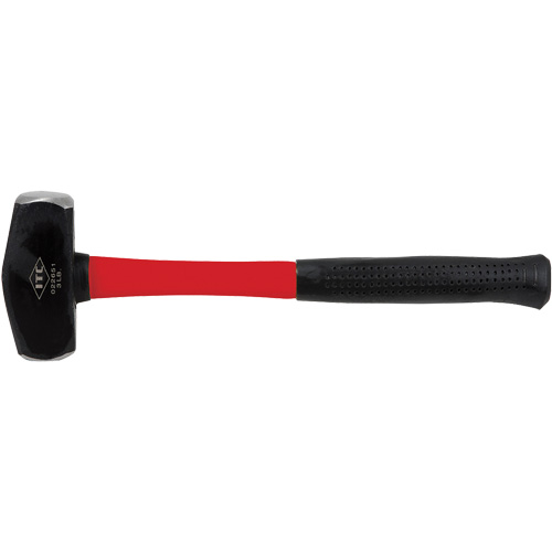 IDH-3F Drilling Hammer, 3 lbs., Fibreglass Handle, 10" L Quali-T-Solutions