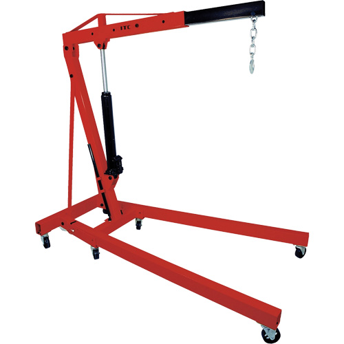 IFEC-2T Folding Engine Crane, 4000 lbs. (2 tons) Capacity Quali-T-Solutions
