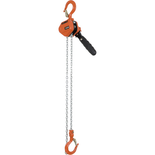 VLP-25-5 VLP Series Lever Puller, 5' Lift, 500 lbs. (0.25 tons) Capacity, Galvanized Steel Chain Quali-T-Solutions