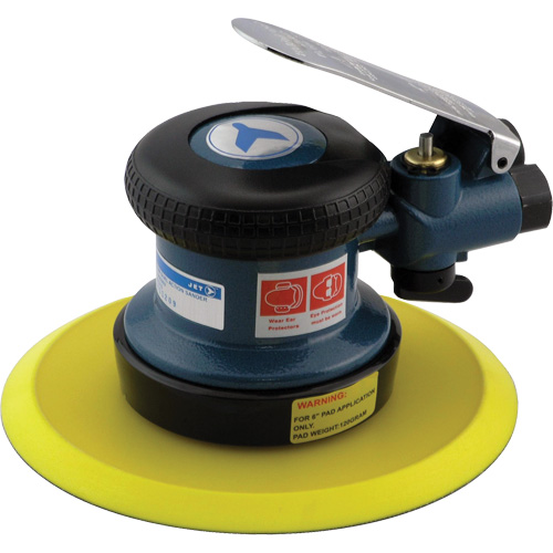 DA63NV Heavy-Duty Dual-Action Non-Vac Random Orbital Sander, 6" Dia., 1/4" NPT Inlet, 10000 RPM Quali-T-Solutions