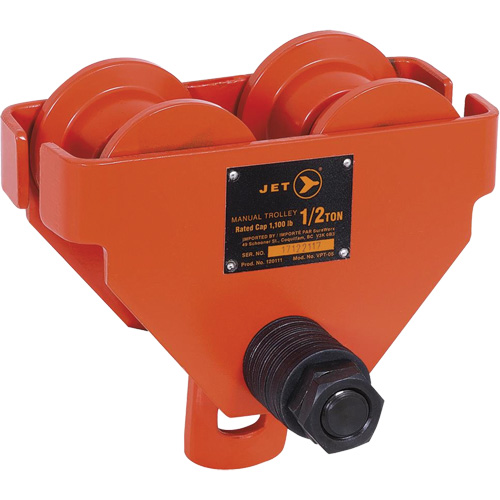 VPT-05 Manual Trolley - VBT Series, 1100 lbs. (0.5 tons) Quali-T-Solutions