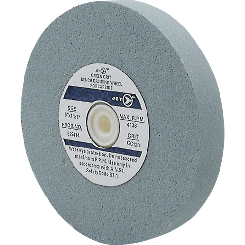 GC675C Bench Grinding Wheels, 6" x 3/4", 1" Arbor, Silicon Carbide Quali-T-Solutions