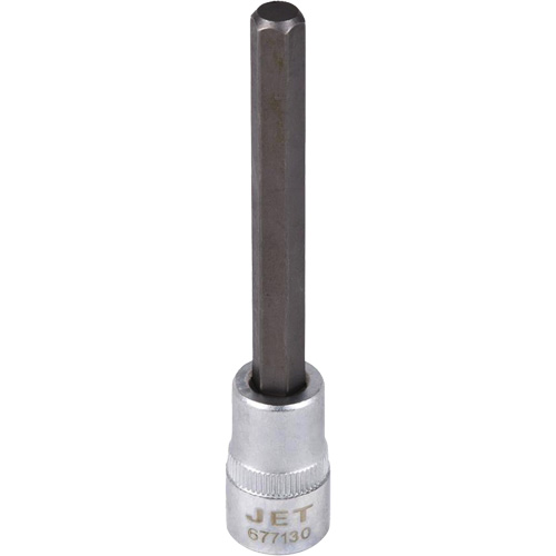 Extra-Long Bit Sockets, Hex, 5/16" x 4" L, 3/8" Drive Quali-T-Solutions