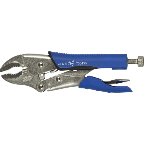 J7WRG Curved Jaw Locking Pliers, 7" Length, Curved Jaw Quali-T-Solutions