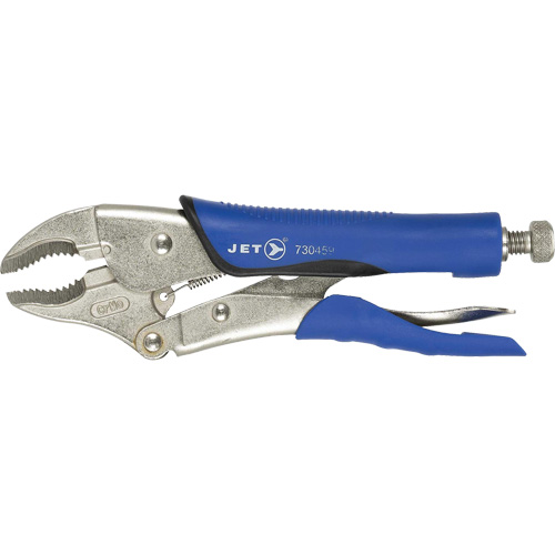 J10WRG Curved Jaw Locking Pliers, 10" Length, Curved Jaw Quali-T-Solutions