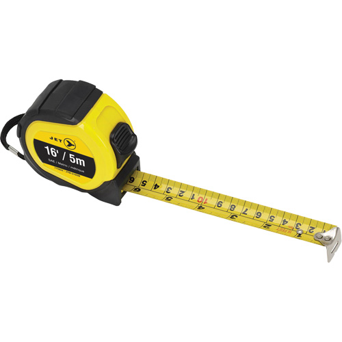 JTM-316SM Tape Measures, 3/4" x 16', Metric & Imperial Graduations Quali-T-Solutions