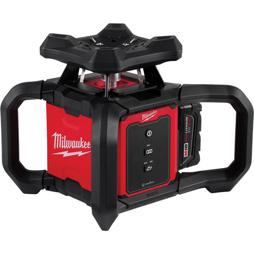 Ensemble de niveau laser rotatif ext&eacute;rieur rouge M18 avec r&eacute;cepteur, 2000' (609,6 m) Quali-T-Solutions