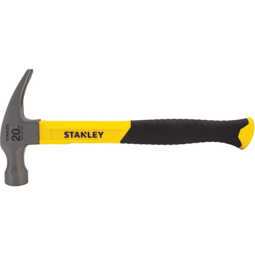 Rip Claw Hammer, 20 oz., Fibreglass Handle, 12-3/4" L Quali-T-Solutions