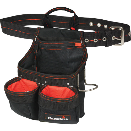 Framer's Nail & Tool Bag, Ballistic Polyester, Black Quali-T-Solutions