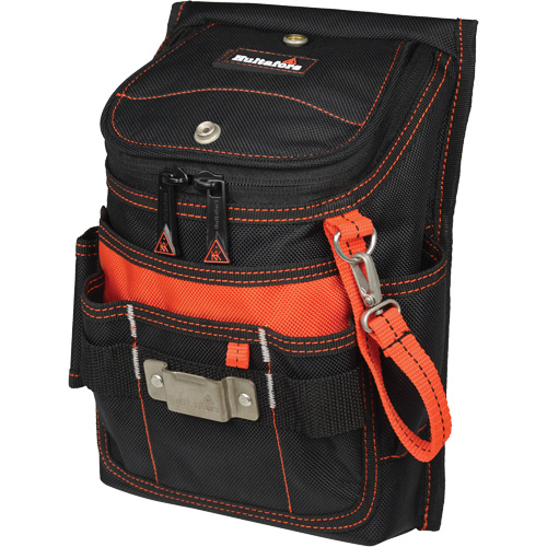 Medium Zip-Top Utility Pouch, Multiple Tool Holder, Ballistic Polyester Quali-T-Solutions
