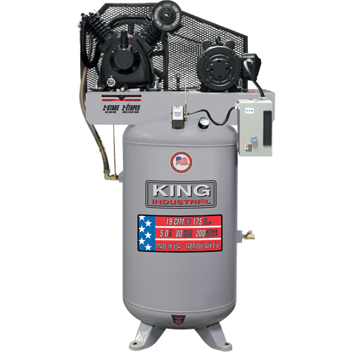 2-Stage Air Compressor, 80 Gal. (96 US Gal) Quali-T-Solutions
