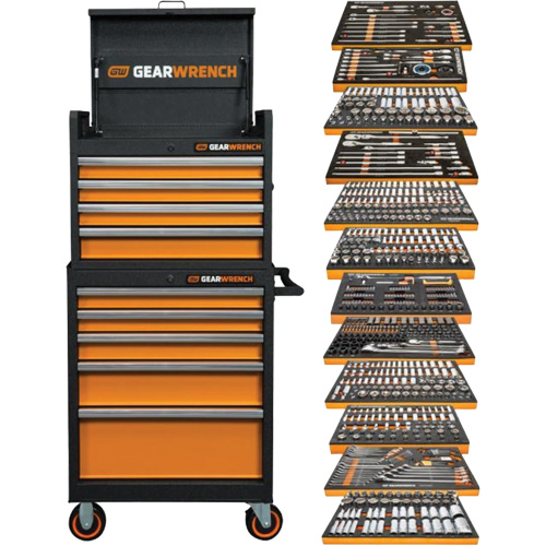 Mechanic's Tool Set & Storage, 791 Pieces Quali-T-Solutions
