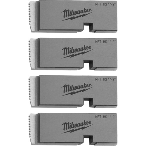 Fili&egrave;res de filetage pour tuyaux universel NPT, Pour tuyau de 1"-2", Acier rapide Quali-T-Solutions